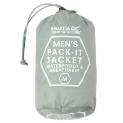 Regatta Lightweight Jackets|Waterproof Jackets<Men's Pack-It III Waterproof Jacket |