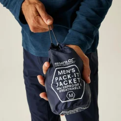 Regatta Lightweight Jackets|Waterproof Jackets<Men's Pack-It III Waterproof Jacket |