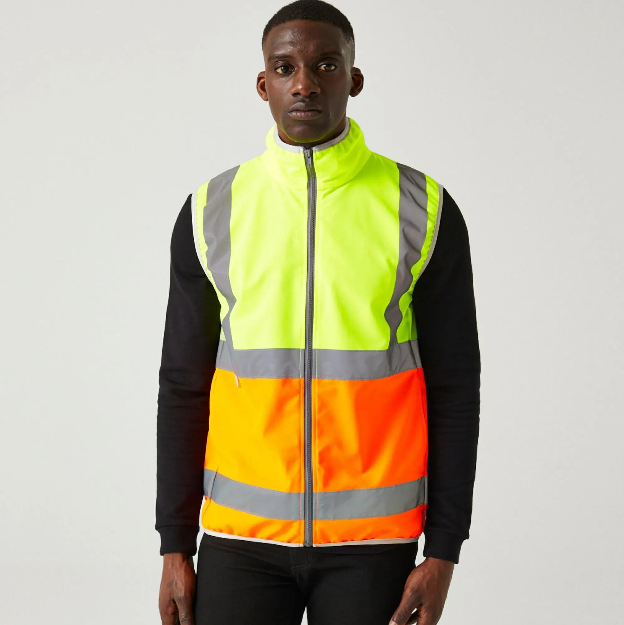 Regatta Vests<Men's Pro HI-VIS Full Zip Gilet |