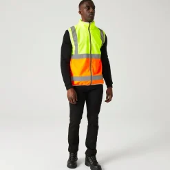 Regatta Vests<Men's Pro HI-VIS Full Zip Gilet |