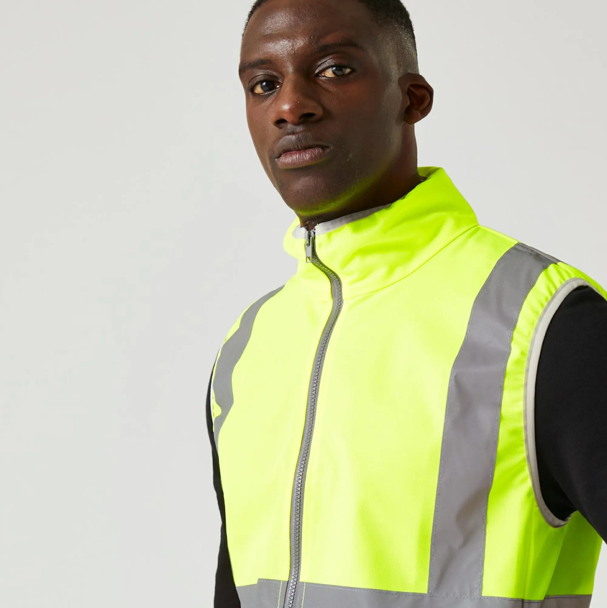 Regatta Vests<Men's Pro HI-VIS Full Zip Gilet |