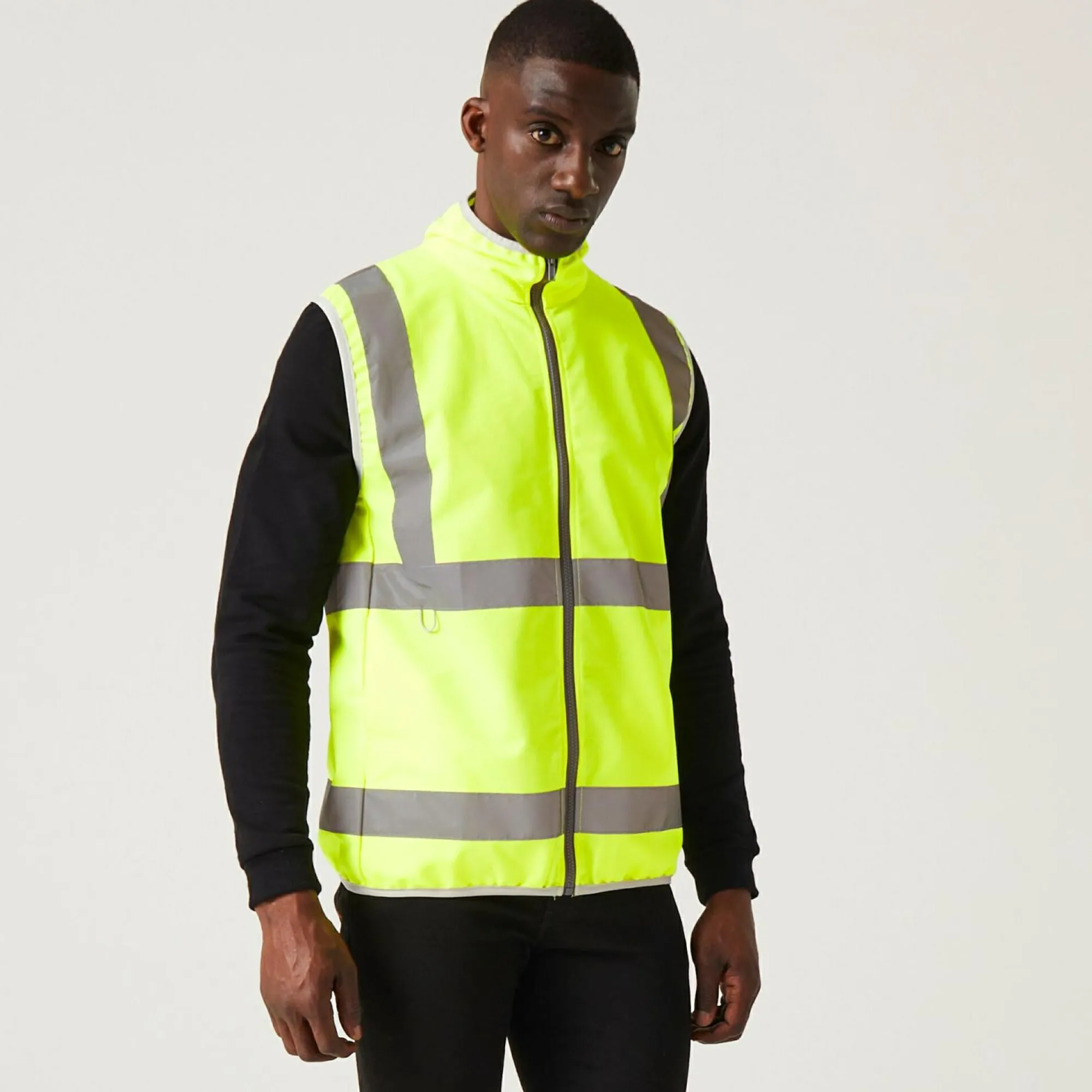 Regatta Vests<Men's Pro HI-VIS Full Zip Gilet |