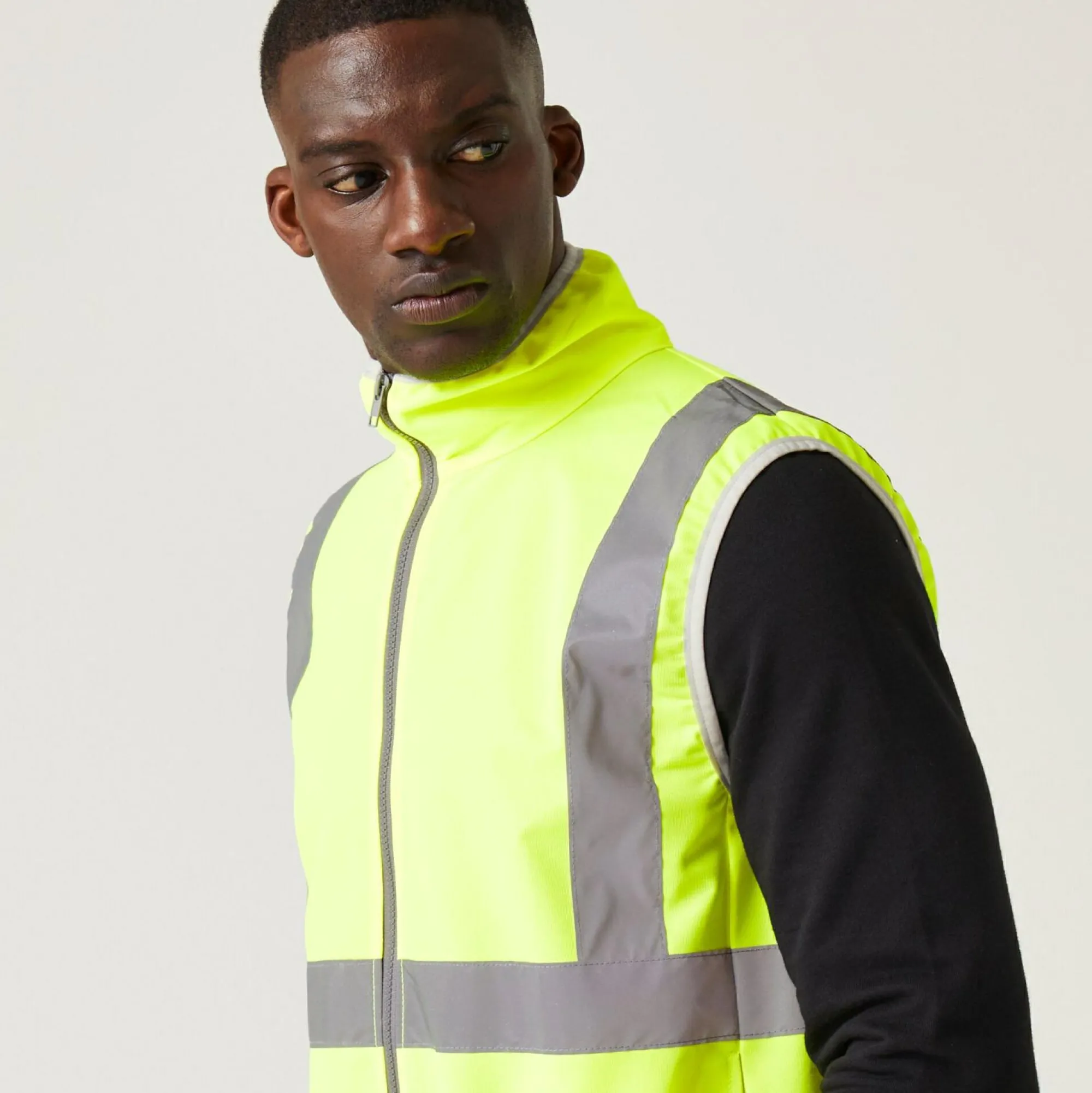 Regatta Vests<Men's Pro HI-VIS Full Zip Gilet |