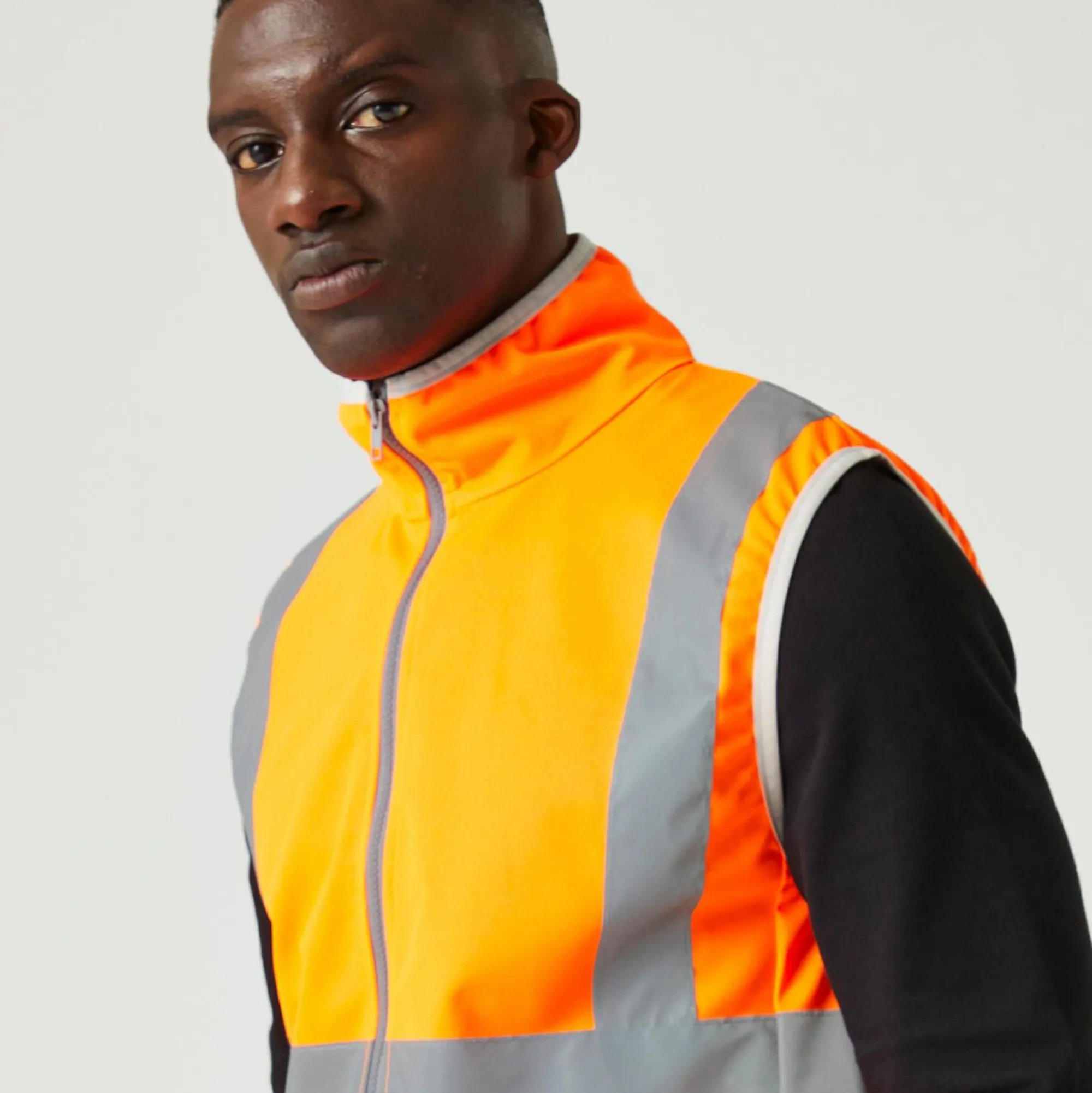 Regatta Vests<Men's Pro HI-VIS Full Zip Gilet |