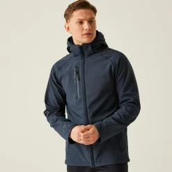 Regatta Softshell Jackets<Men's Repeller Lined Softshell Hooded Jacket |