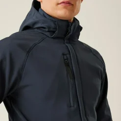 Regatta Softshell Jackets<Men's Repeller Lined Softshell Hooded Jacket |