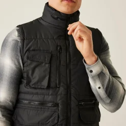 Regatta Body Warmers<Men's Steller Multi Zip Insulated Bodywarmer |