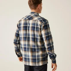 Regatta Shirts<Men's Thamos Long Sleeved Checked Shirt |