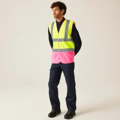 Regatta T-Shirts|Vests<Men's Two Tone Hi-Vis Vest |