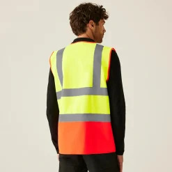 Regatta T-Shirts|Vests<Men's Two Tone Hi-Vis Vest |