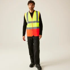 Regatta T-Shirts|Vests<Men's Two Tone Hi-Vis Vest |