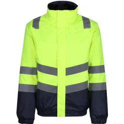Regatta Jackets<Men's Waterproof Hi-Vis Bomber Jacket |