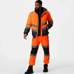 Regatta Jackets<Men's Waterproof Hi-Vis Bomber Jacket |
