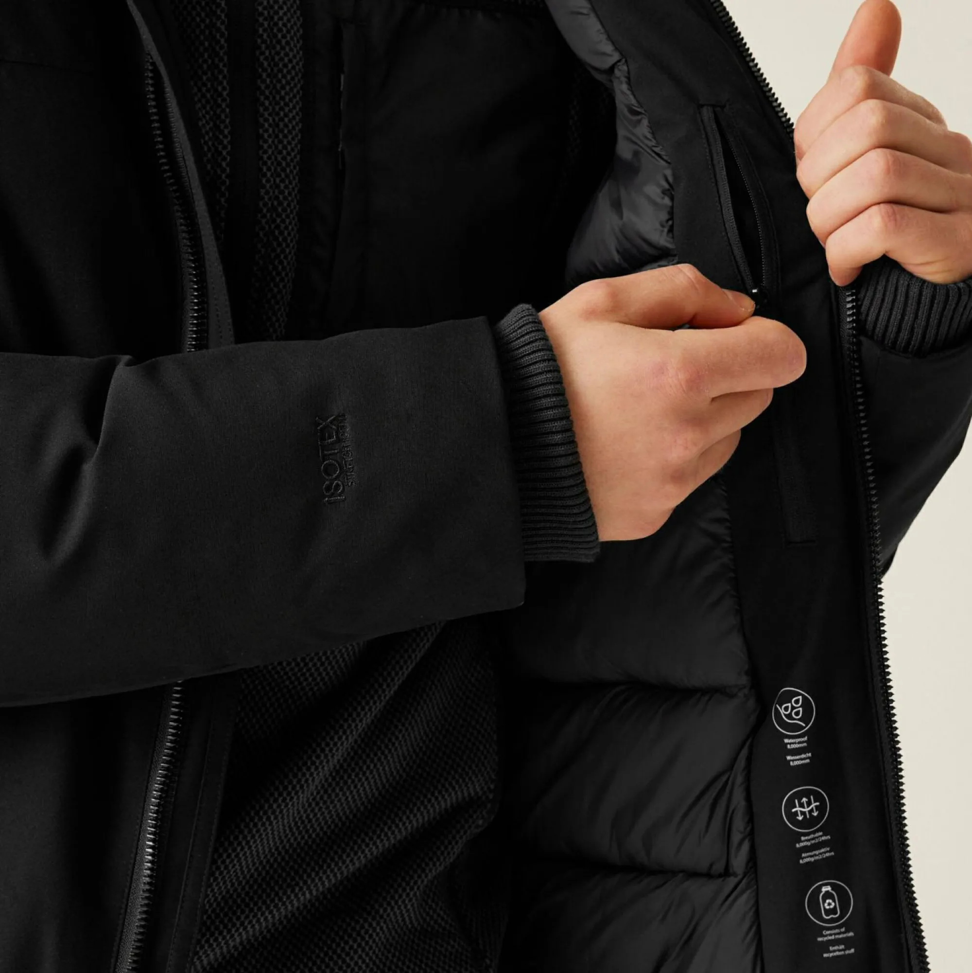 Regatta Waterproof Jackets<Men's Yewbank III Waterproof Jacket |