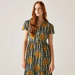 Women Regatta Dresses|Dresses<Orla Kiely Tiered Midi Dress |