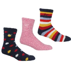 Regatta Socks<Womens 3 Pack Cosy Lounge Sock |