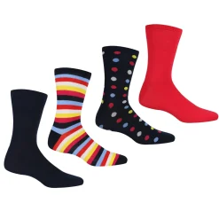 Regatta Socks<Womens 4 Pack Lifestyle Sock |
