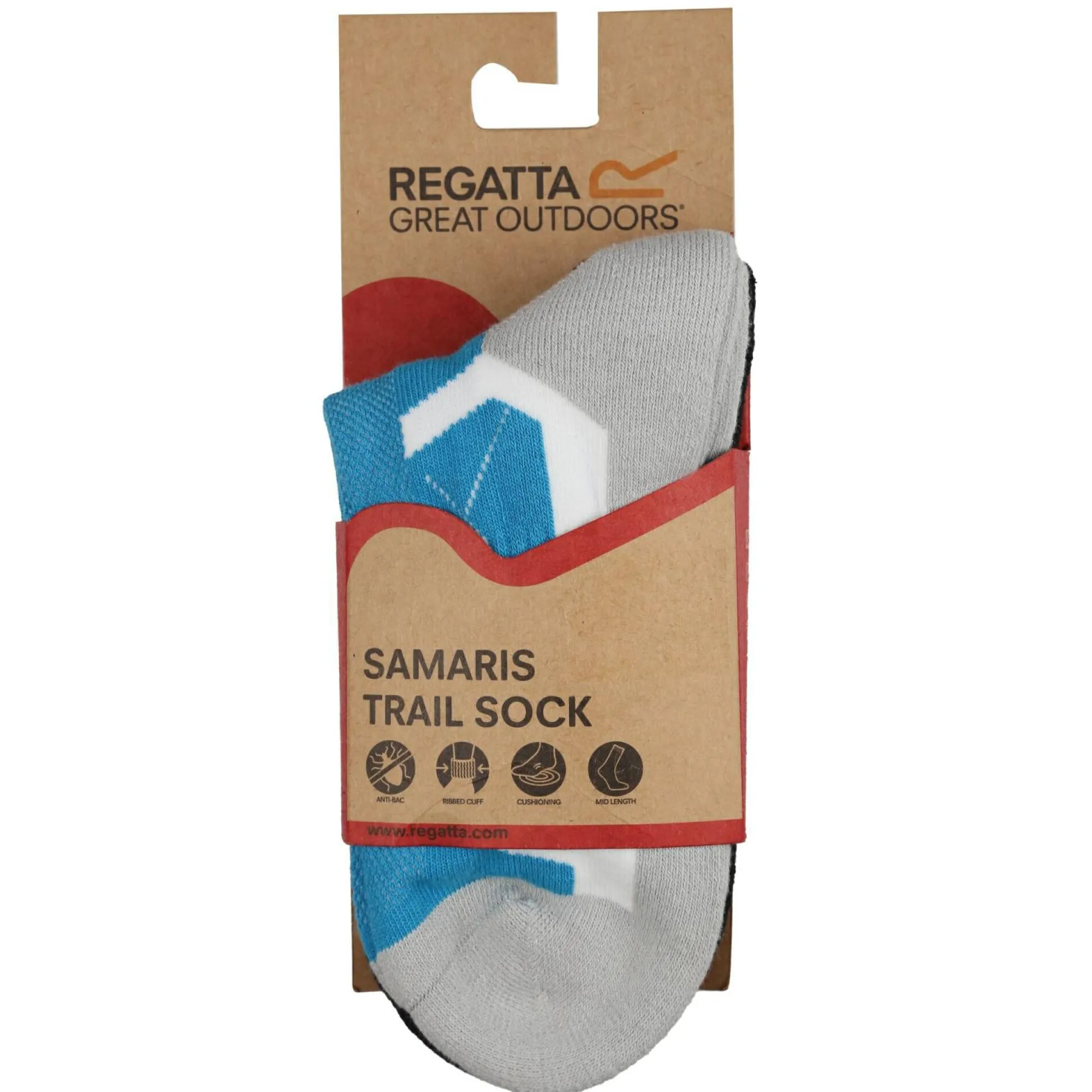 Regatta Socks<Womens 2 Pack Outdoor Active Sock |