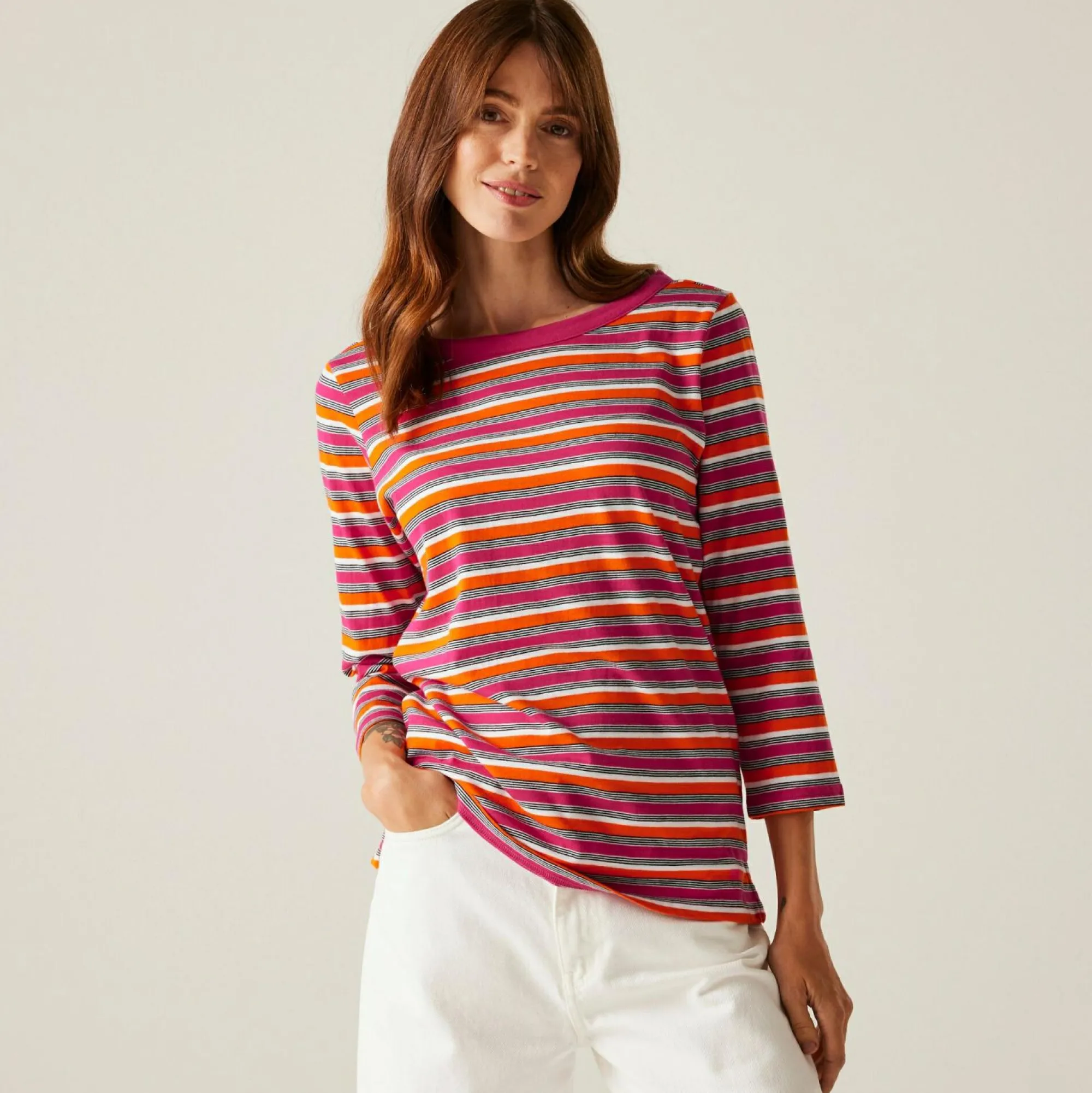 Women Regatta T-Shirts|Tops & T-Shirts<Women's Bayletta II 3/4 Sleeve Top |