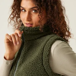 Women Regatta Gilets & Bodywarmers<Women's Calmry Borg Fleece Gilet |