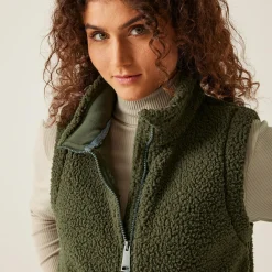 Women Regatta Gilets & Bodywarmers<Women's Calmry Borg Fleece Gilet |