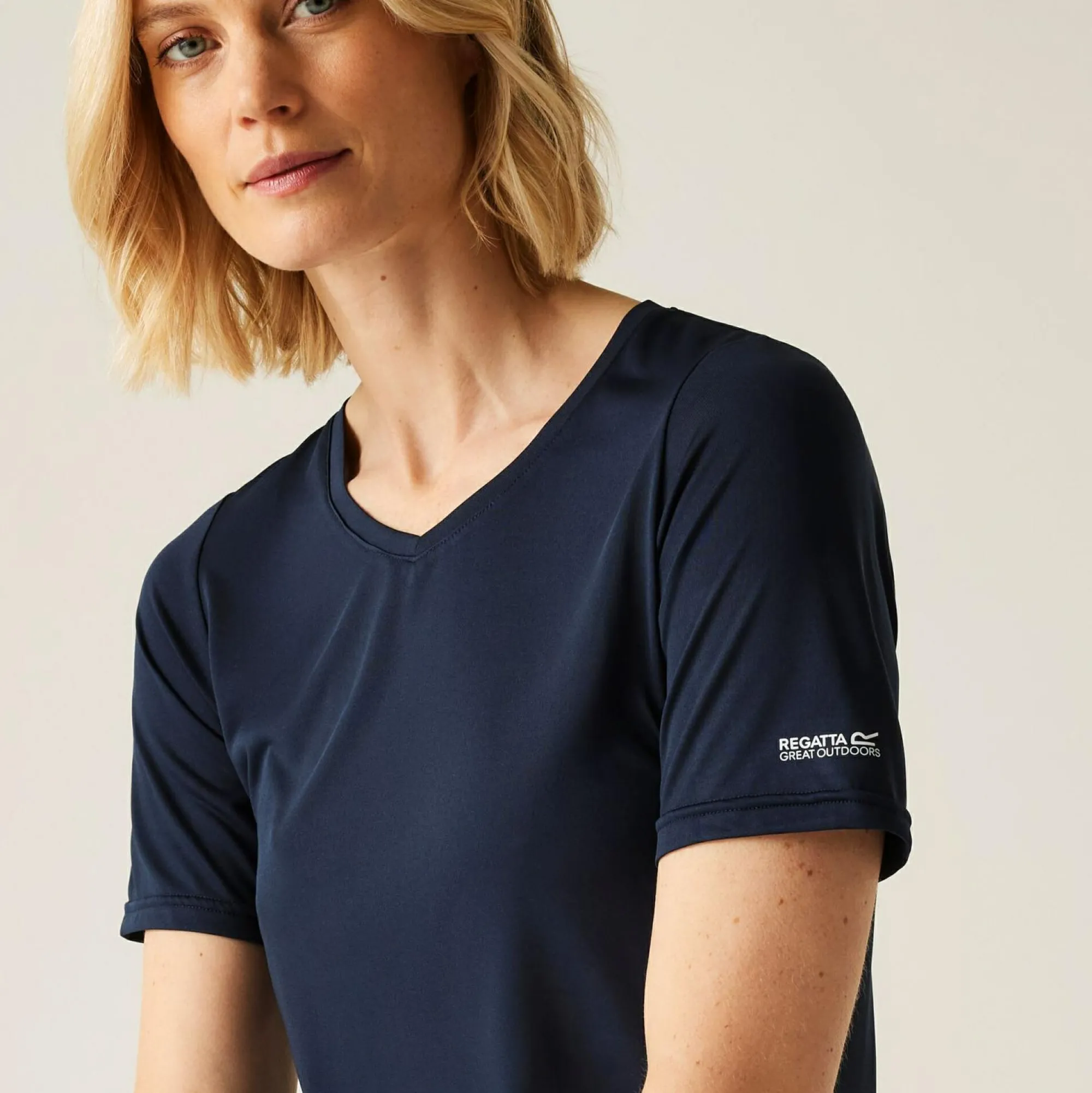 Women Regatta T-Shirts|Tops & T-Shirts<Women's Fingal II V-Neck T-Shirt |