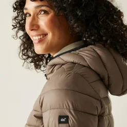 Women Regatta Padded Jackets<Women's Hooded Marizion Baffled Jacket |