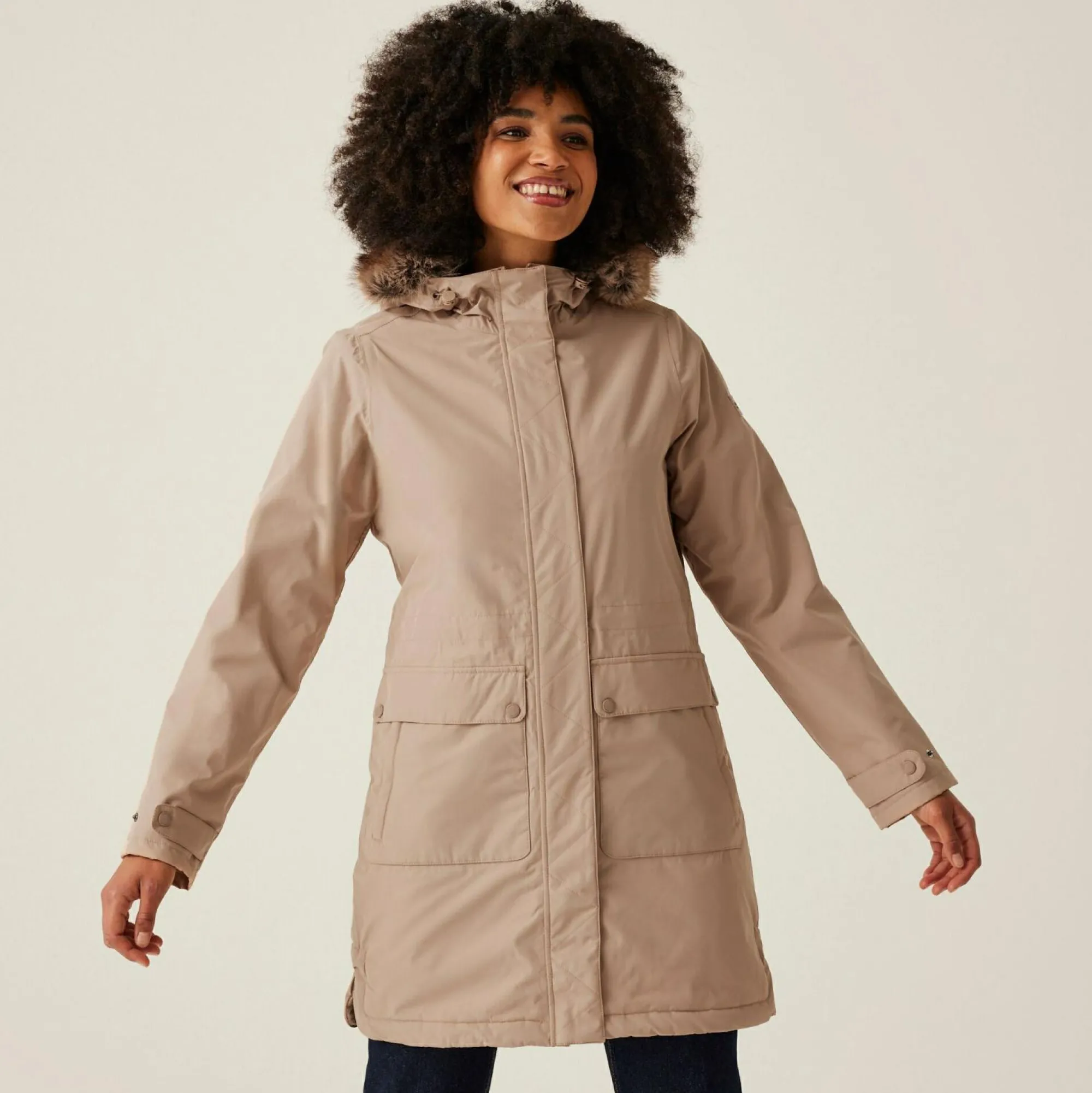 Women Regatta Waterproof Jackets<Women's Sabinka II Fur Trim Parka Jacket |