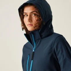 Regatta Softshell Jackets<Women's Venturer 3-layer Printable Hooded Softshell Jacket |