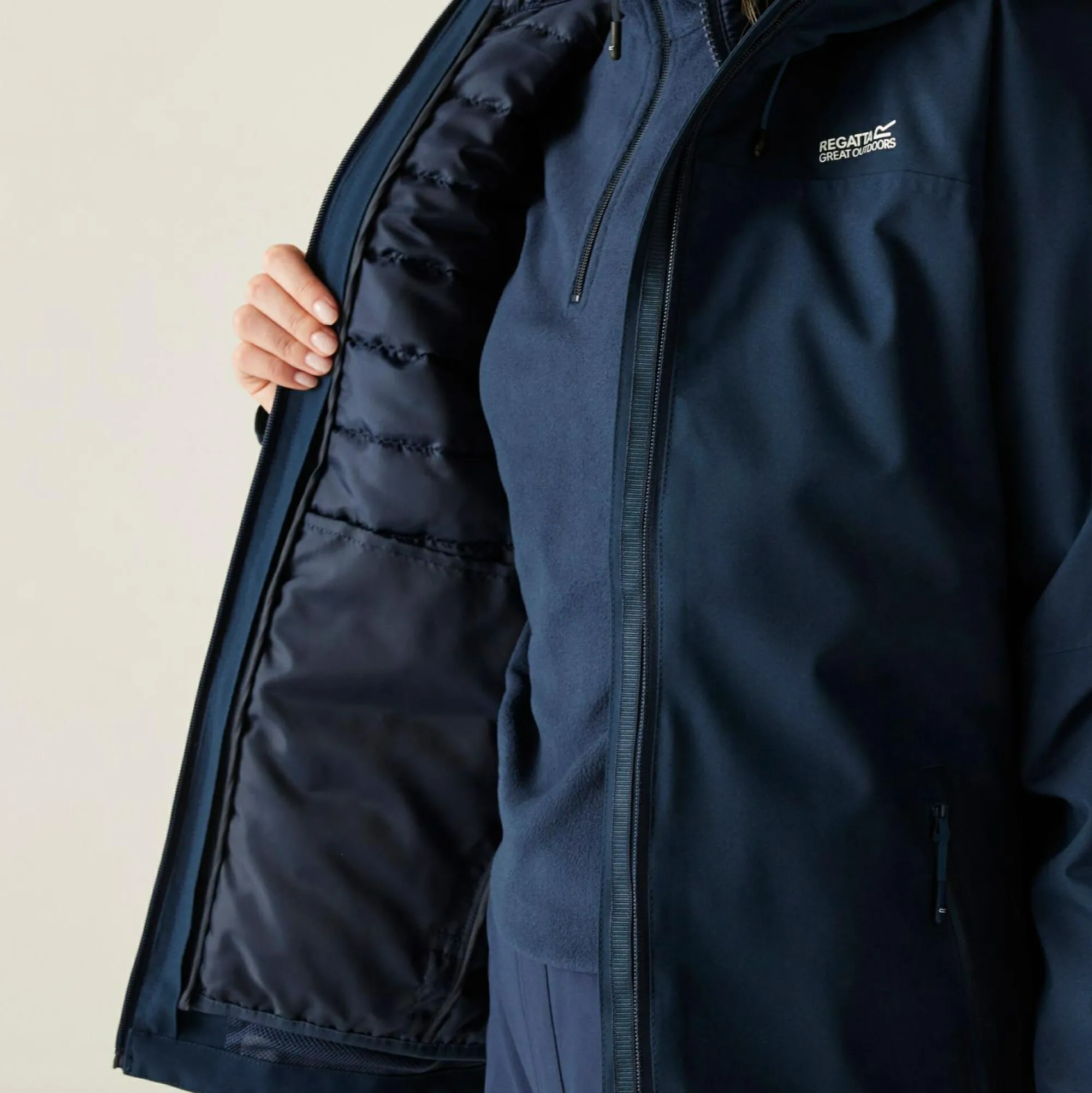 Women Regatta Waterproof Jackets<Women's Wentwood 3-in-1 Jacket |