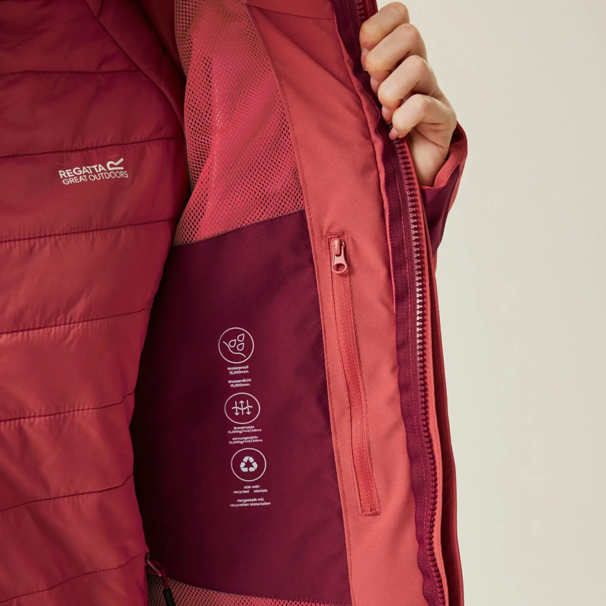 Women Regatta Waterproof Jackets<Women's Wentwood IX 3-in-1 Jacket |